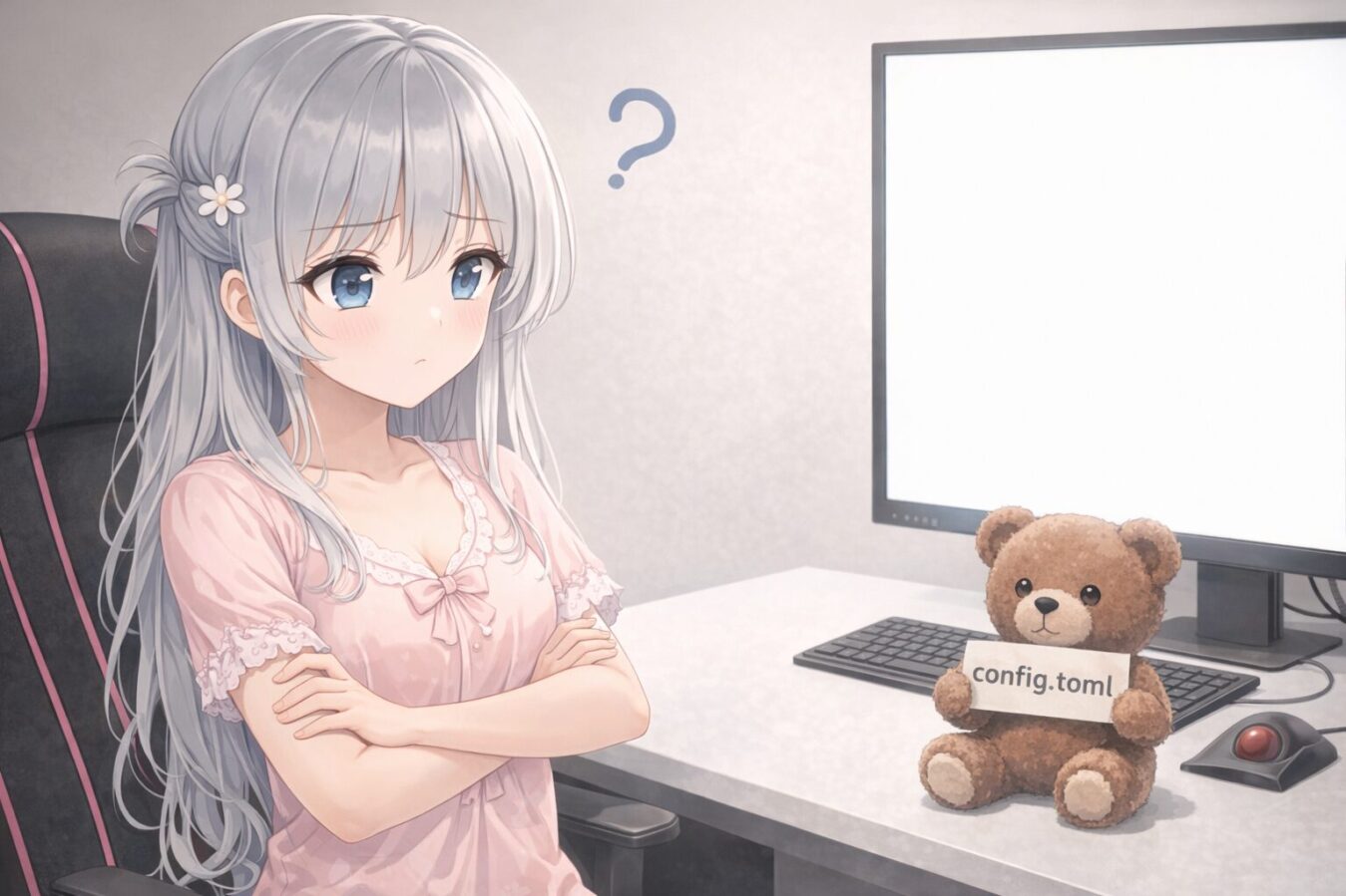 横長のイメージ画像で、config.tomlがGUI Codex 設定の環境層や既定値を支えることを表すビジュアル。
