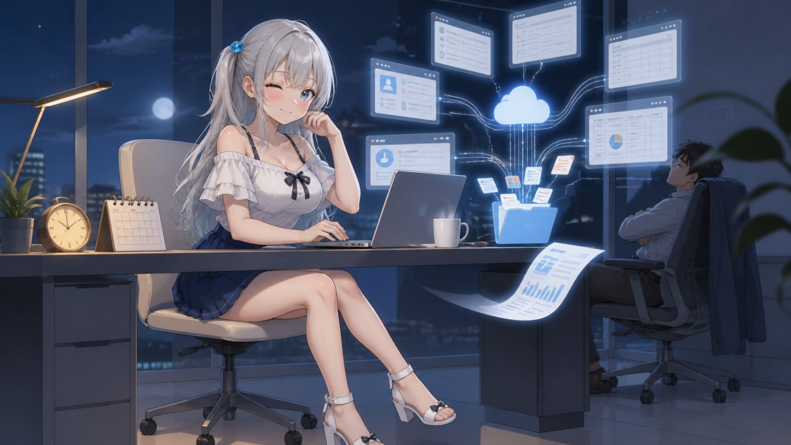 複数サービスをまたぐ定型業務を夜間に非同期で進めるじぴこ
